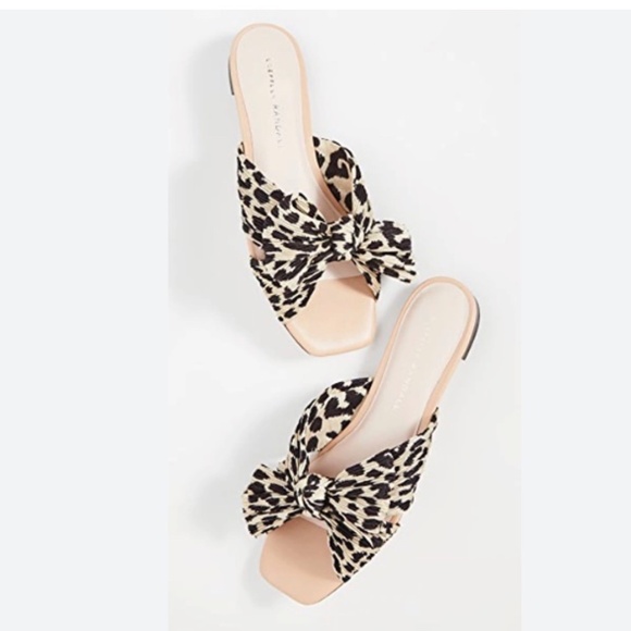 Loeffler Randall Daphne Knot Sandal Leopard – Size 8 – W/ Box